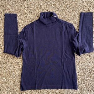 Burberry London merino wool sweater turtleneck purple Women's S